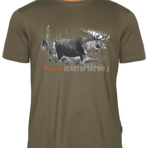 Pinewood® Moose T-shirt M's – H.Brown (209) – 5466