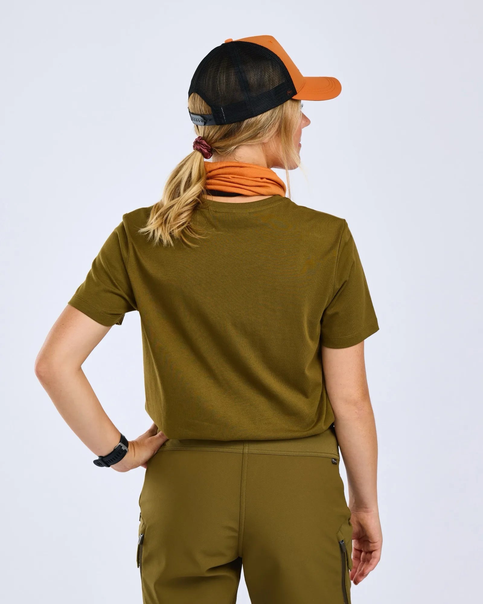 Pinewood® Moose T-shirt W's – H.Olive (713) – 3466