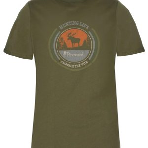 Pinewood® Moose T-shirt W's – H.Olive (713) – 3466