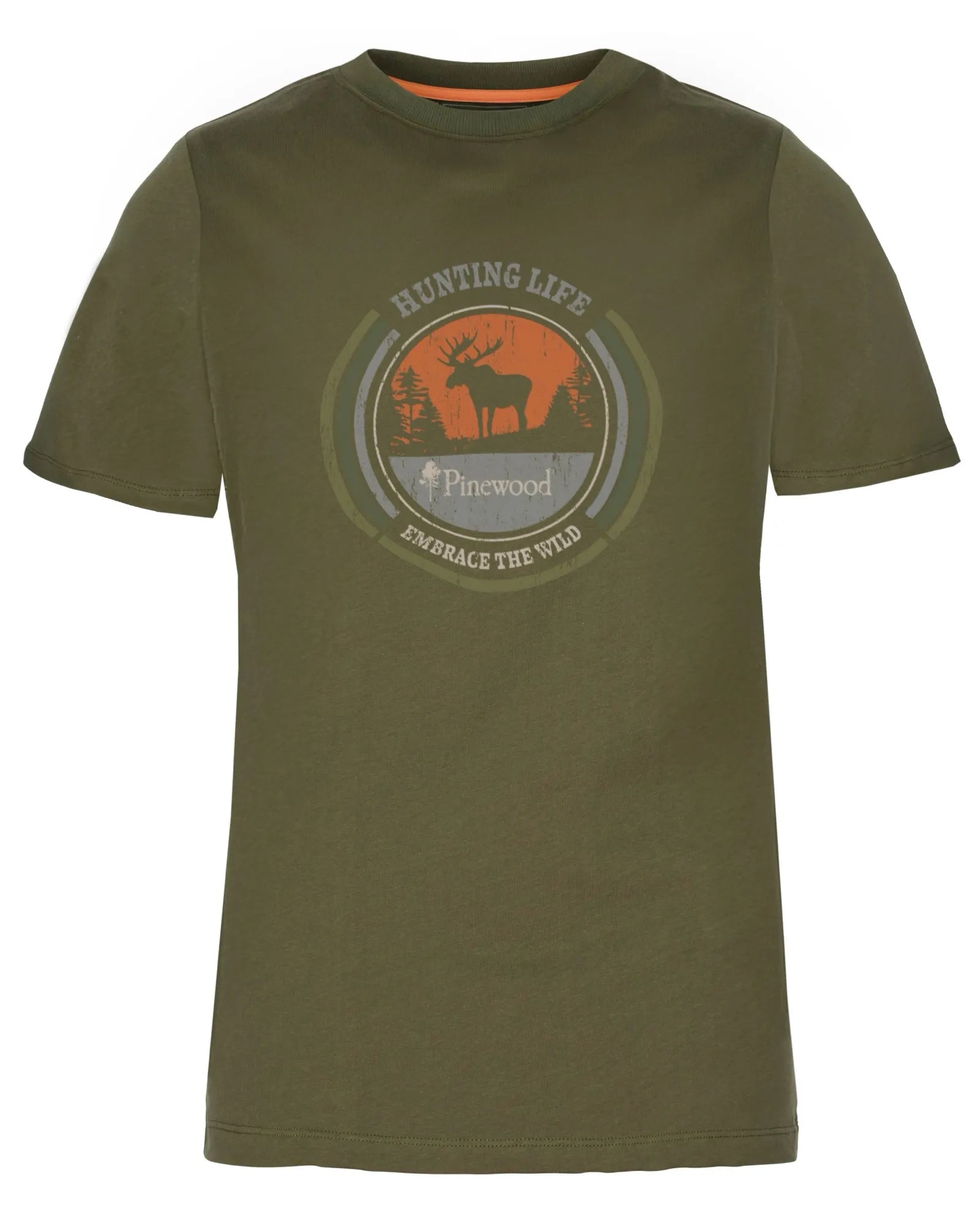 Pinewood® Moose T-shirt W's – H.Olive (713) – 3466