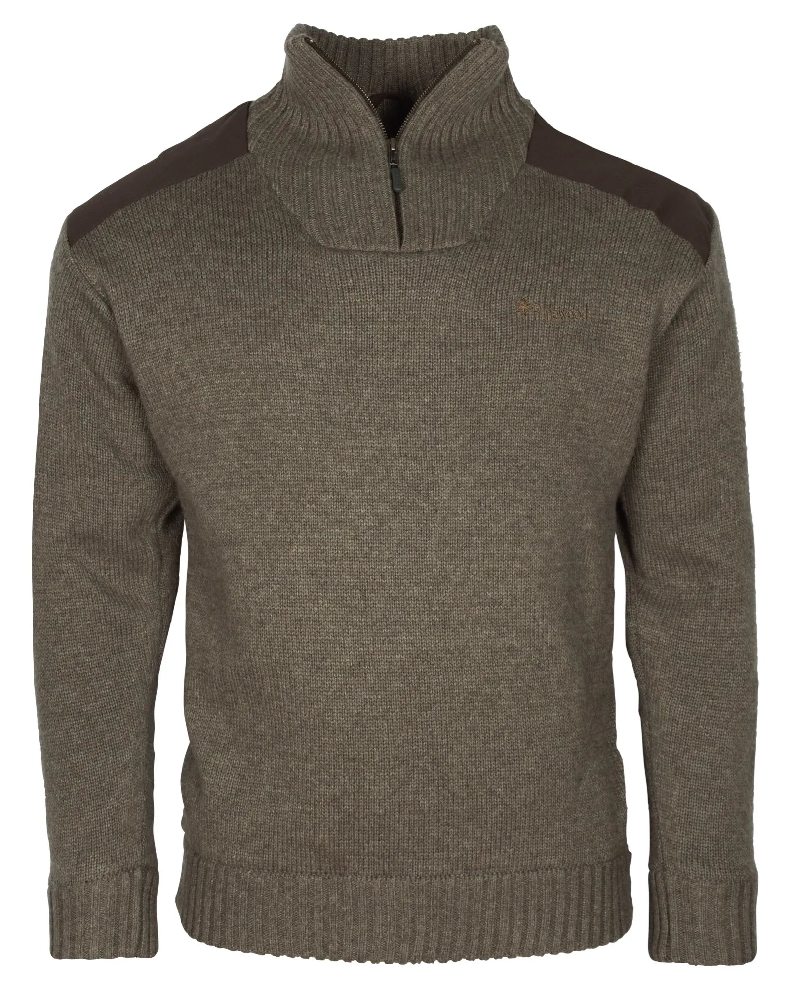 Pinewood® New Stormy Sweater M's – Brown Mel (207) – 9547