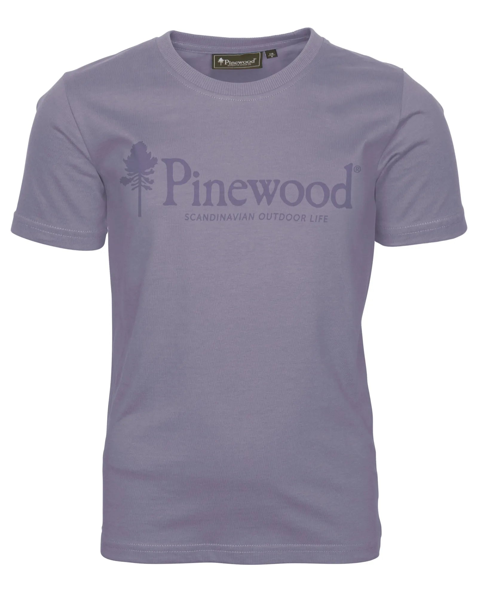 Pinewood® Outdoor Life T-shirt K's – L.Lilac (823) – 6445