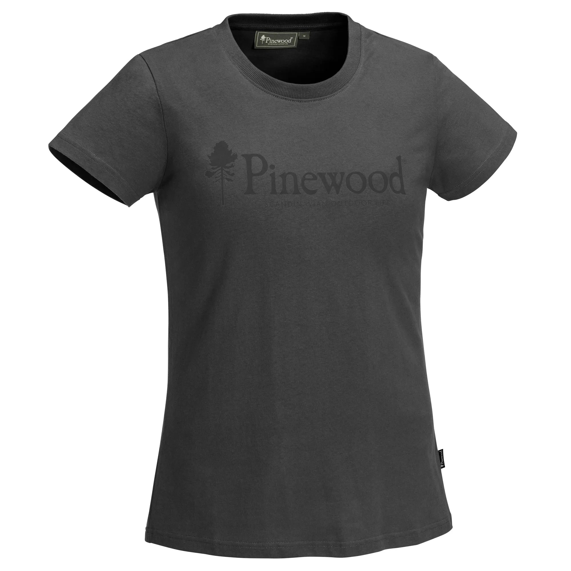 Pinewood® Outdoor Life T-shirt W's – D.Anthracite (443) – 3445