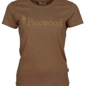 Pinewood® Outdoor Life T-shirt W's – Nougat (213) – 3445