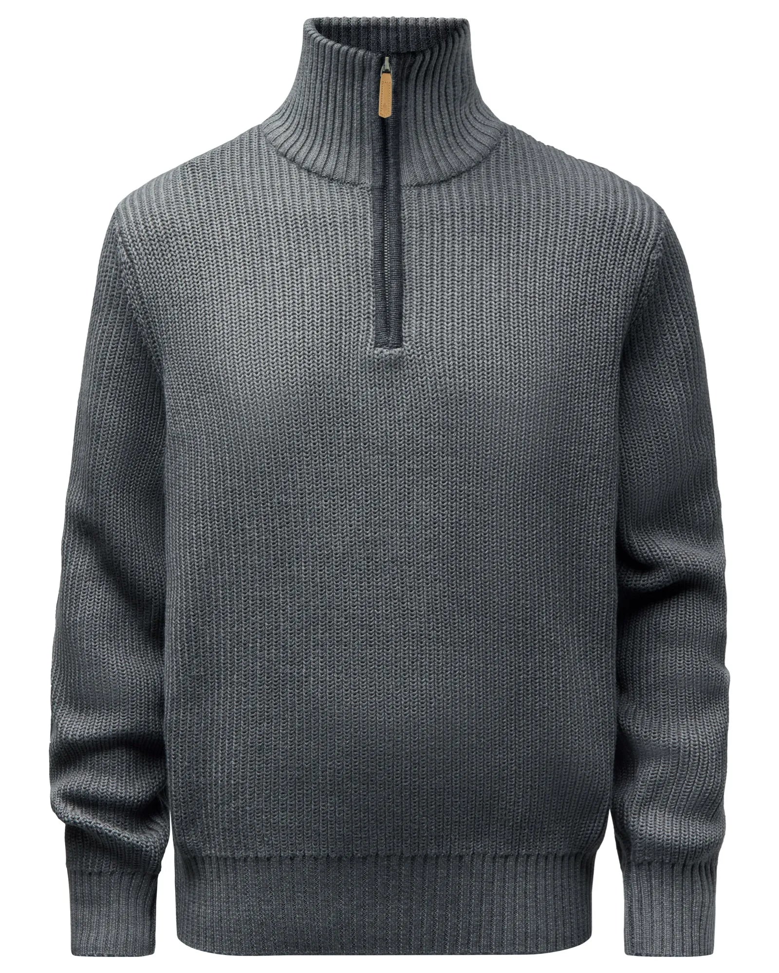 Pinewood® Philip Knitted Sweater M's – D.Grey Mel (423) – 5368