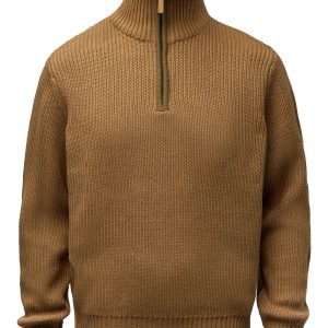 Pinewood® Philip Knitted Sweater M's – D.Sandstone (277) – 5368