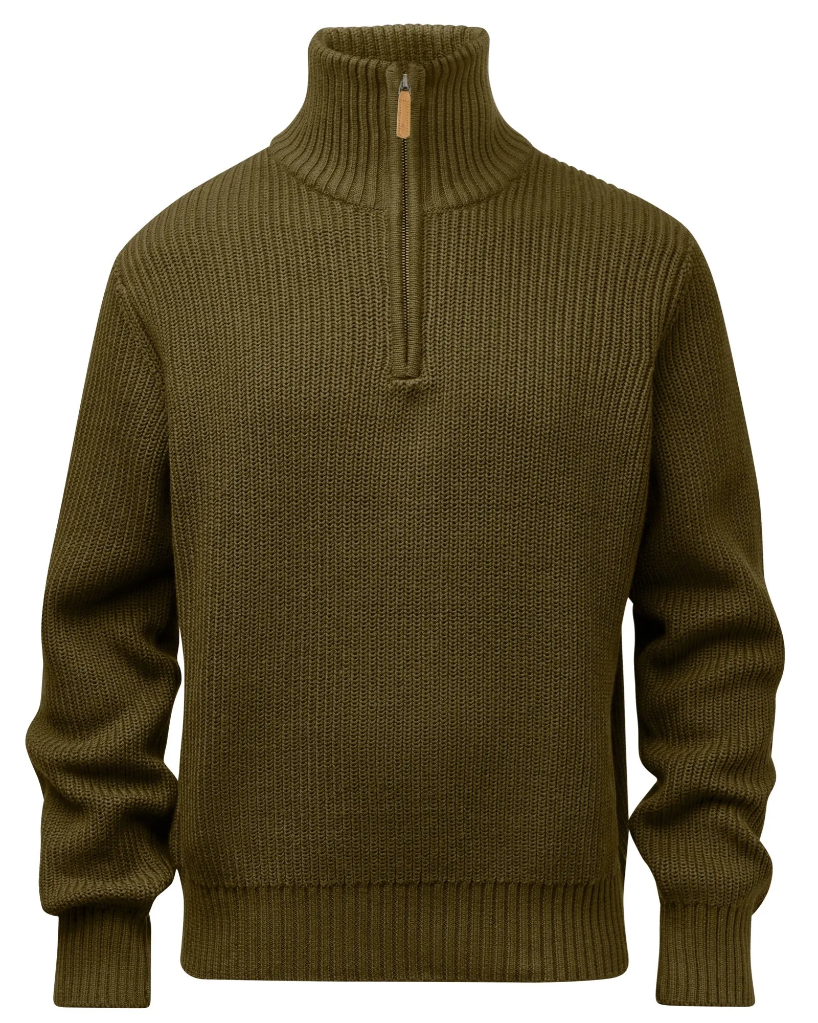 Pinewood® Philip Knitted Sweater M's – Olive Green (770) – 5368