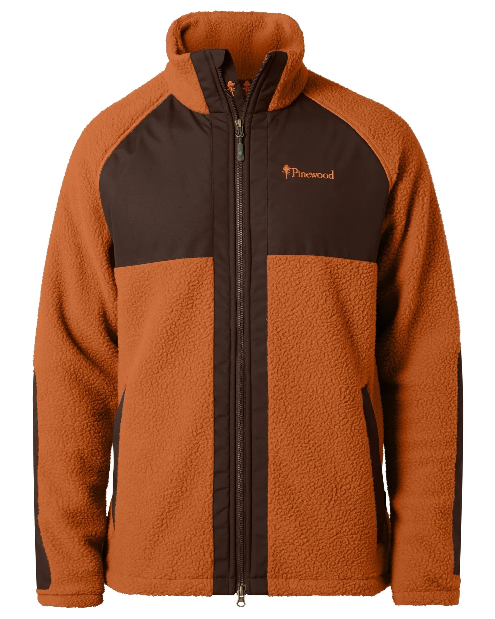 Pinewood® Pile Fleece Jacket M's – Orange Clay (851) – 5366