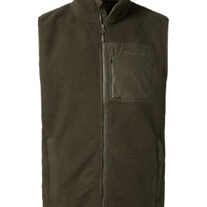 Pinewood® Pile Fleece Vest M's – Moss Green (135) – 5266