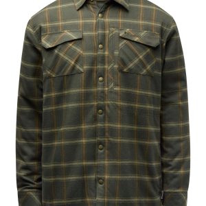 Pinewood® Pile Overshirt – D.Green/Bronze (741) – 5367