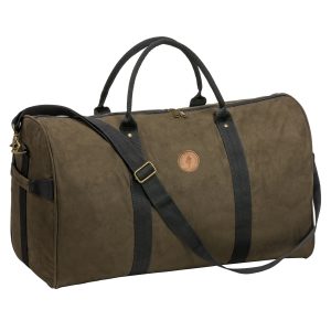 Pinewood® Prestwick Exclusive Weekend Bag – Suedebrown/Black (246) – 1907