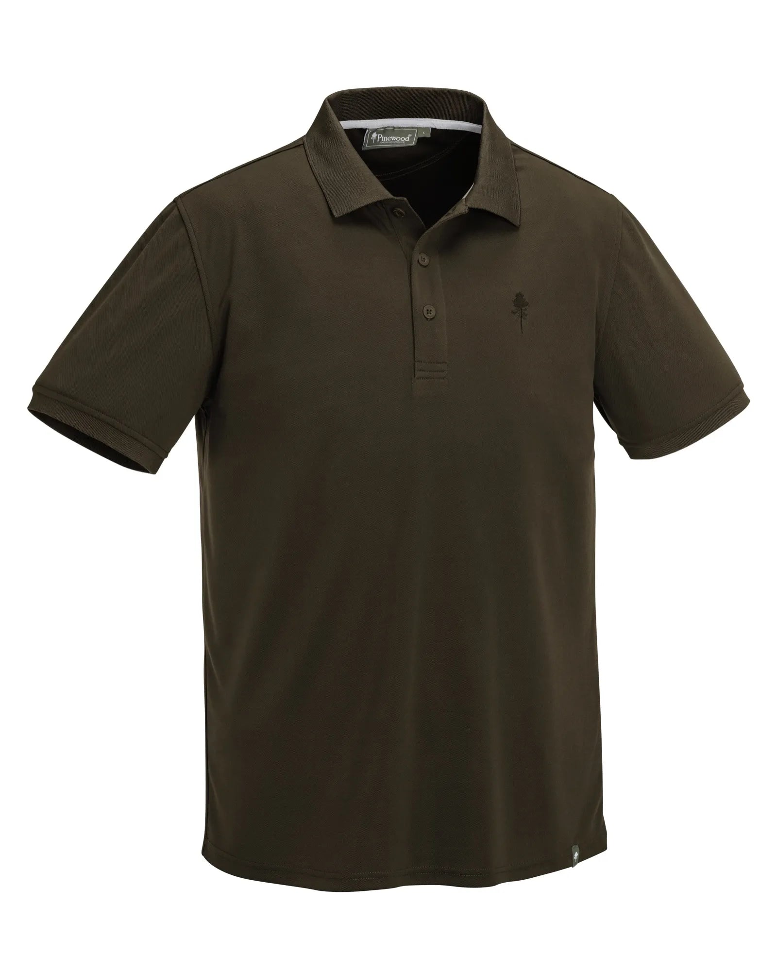 Pinewood® Ramsey Coolmax Polo Shirt M's – Suede Brown (241) – 9458