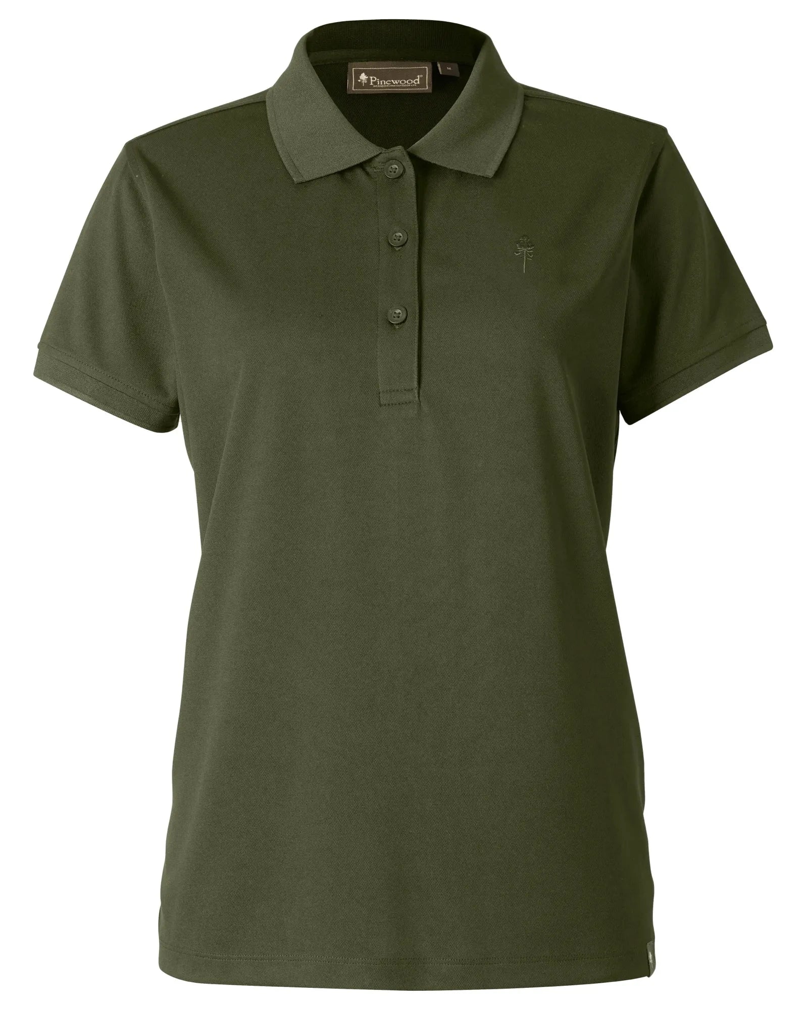 Pinewood® Ramsey Coolmax Polo Shirt W's – Green (100) – 9318