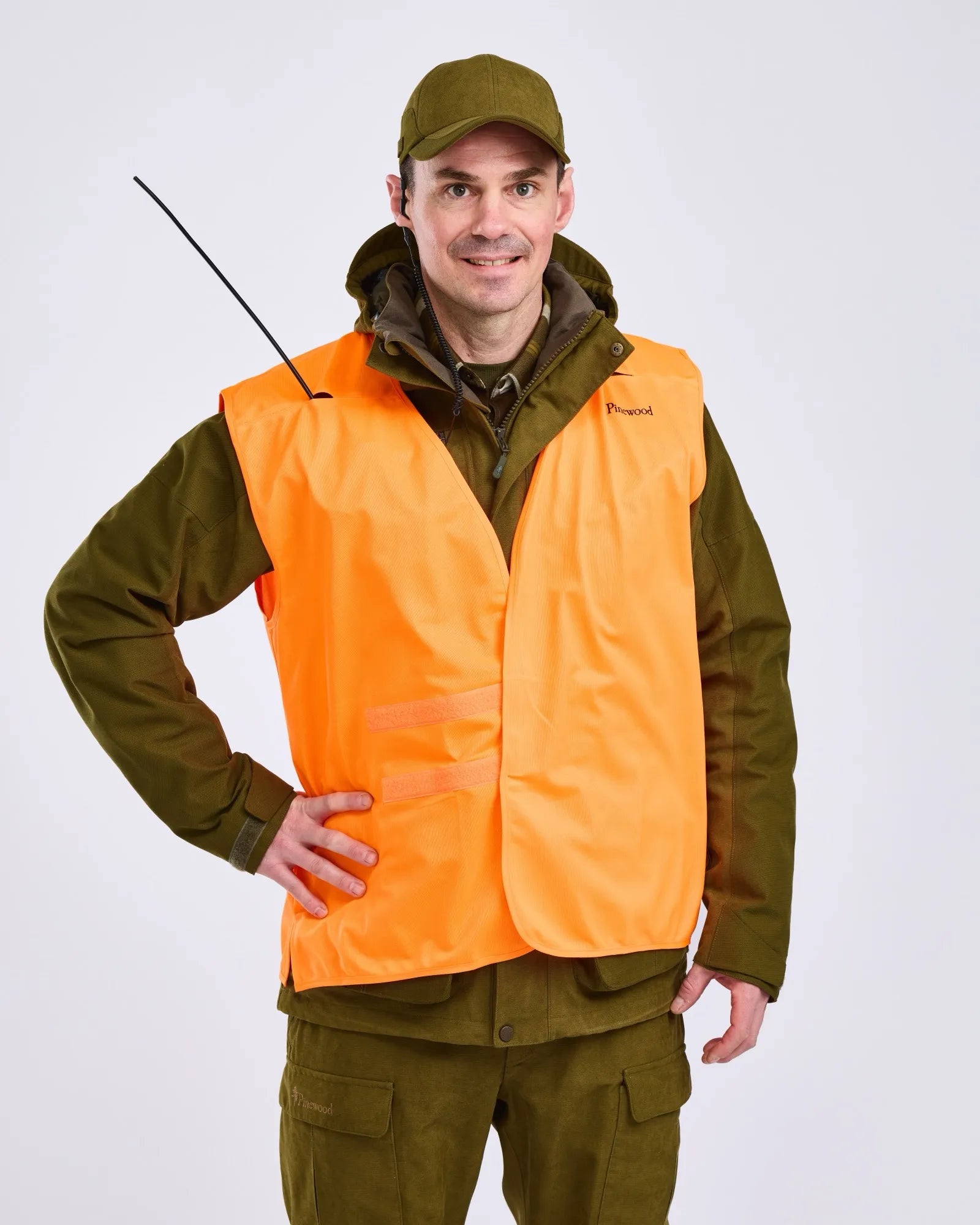 Pinewood® Safety Vest – Highvisual Orange (502) – 5920