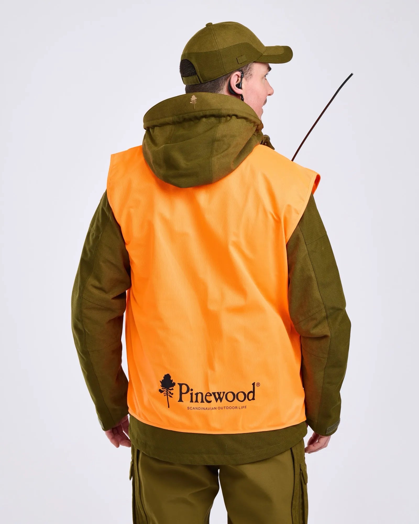 Pinewood® Safety Vest – Highvisual Orange (502) – 5920