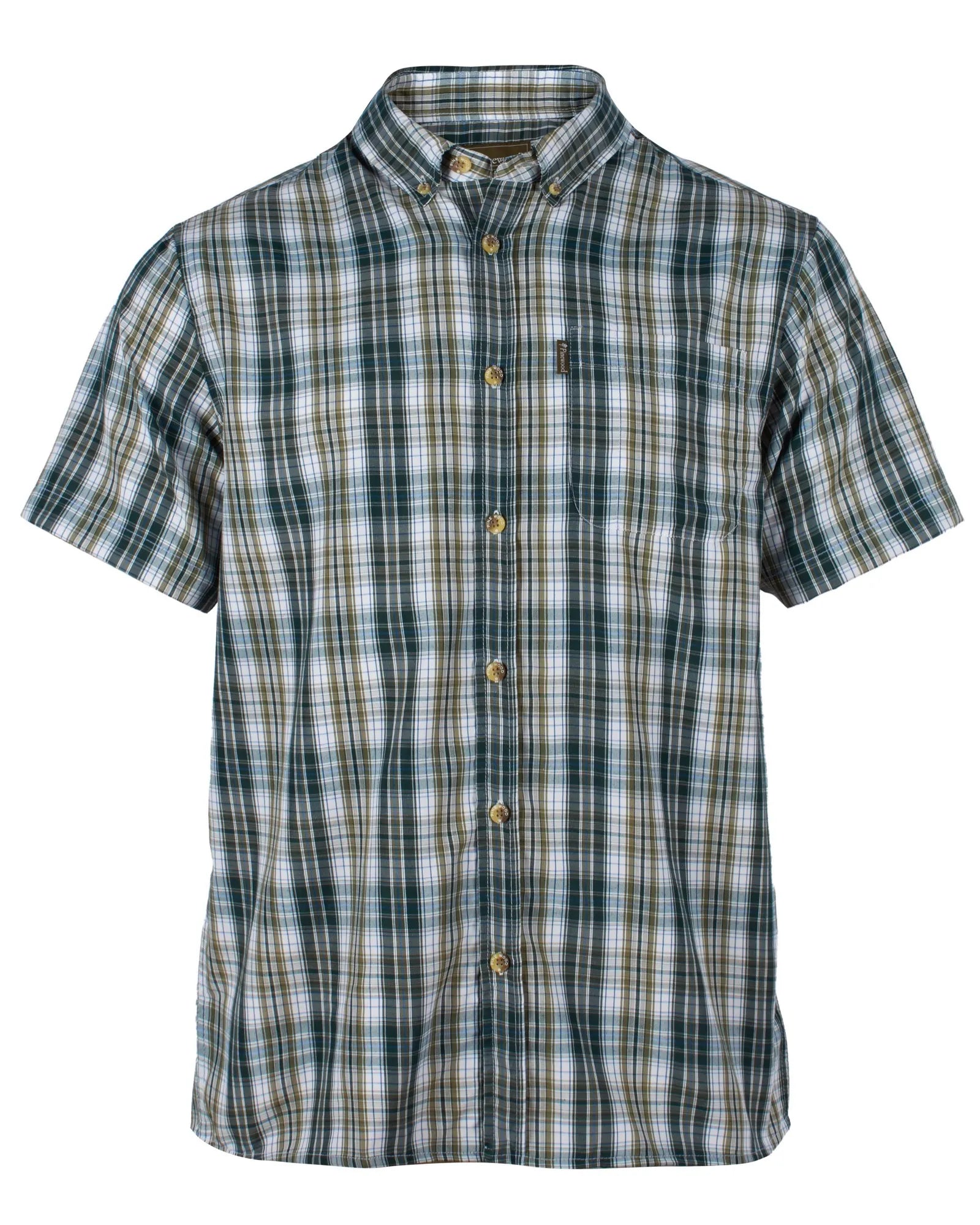 Pinewood® Summer Shirt M's – Green (100) – 5238