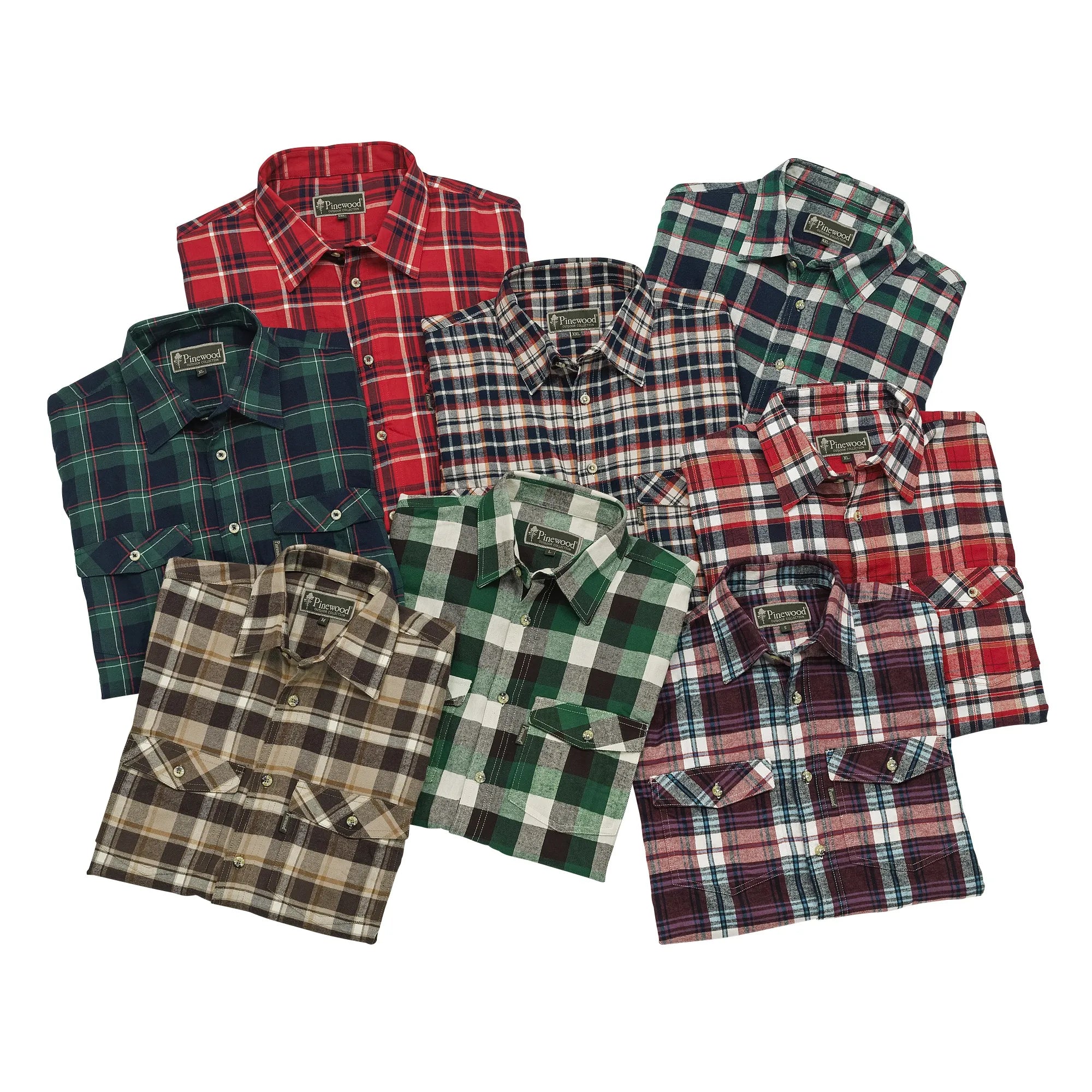 Pinewood® Texas Shirt M's – Mix (000) – 9126