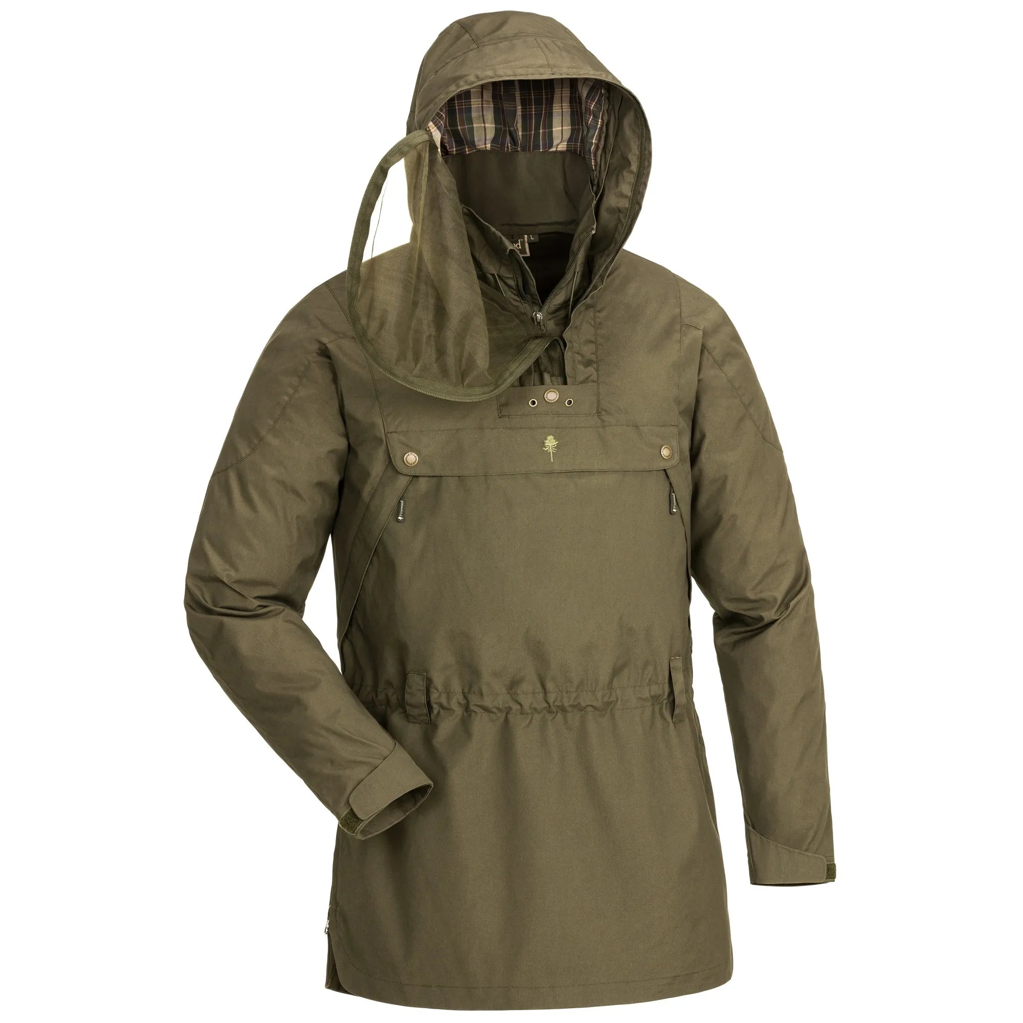 Pinewood® Tikaani TC-Stretch Anorak M's – H.Olive (713) – 5095
