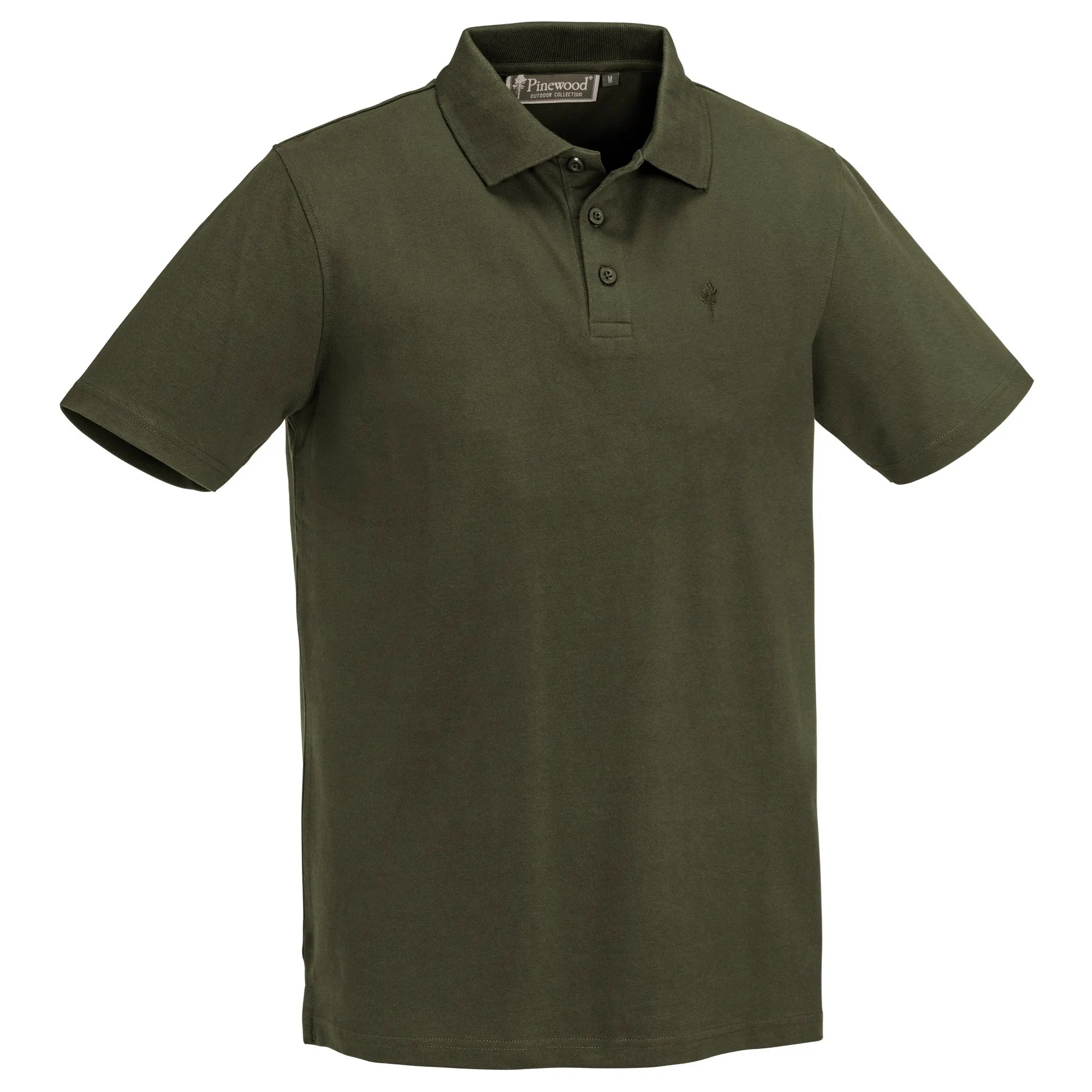 Pinewood® Värnamo Polo Shirt M's – Moss Green (135) – 5460