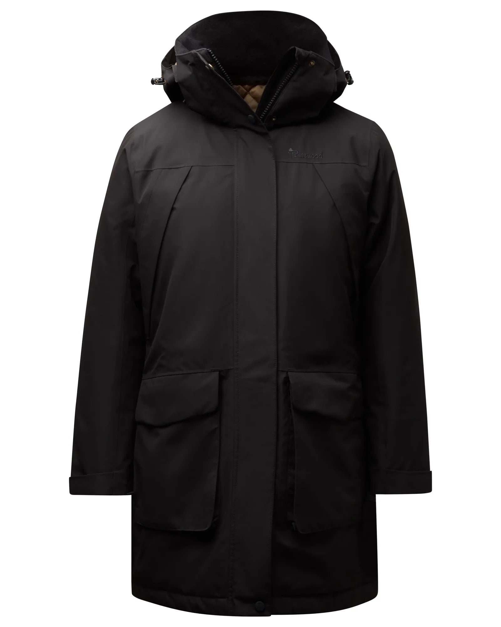 Pinewood® Wilda Padded Parka W's – Black (400) – 3381