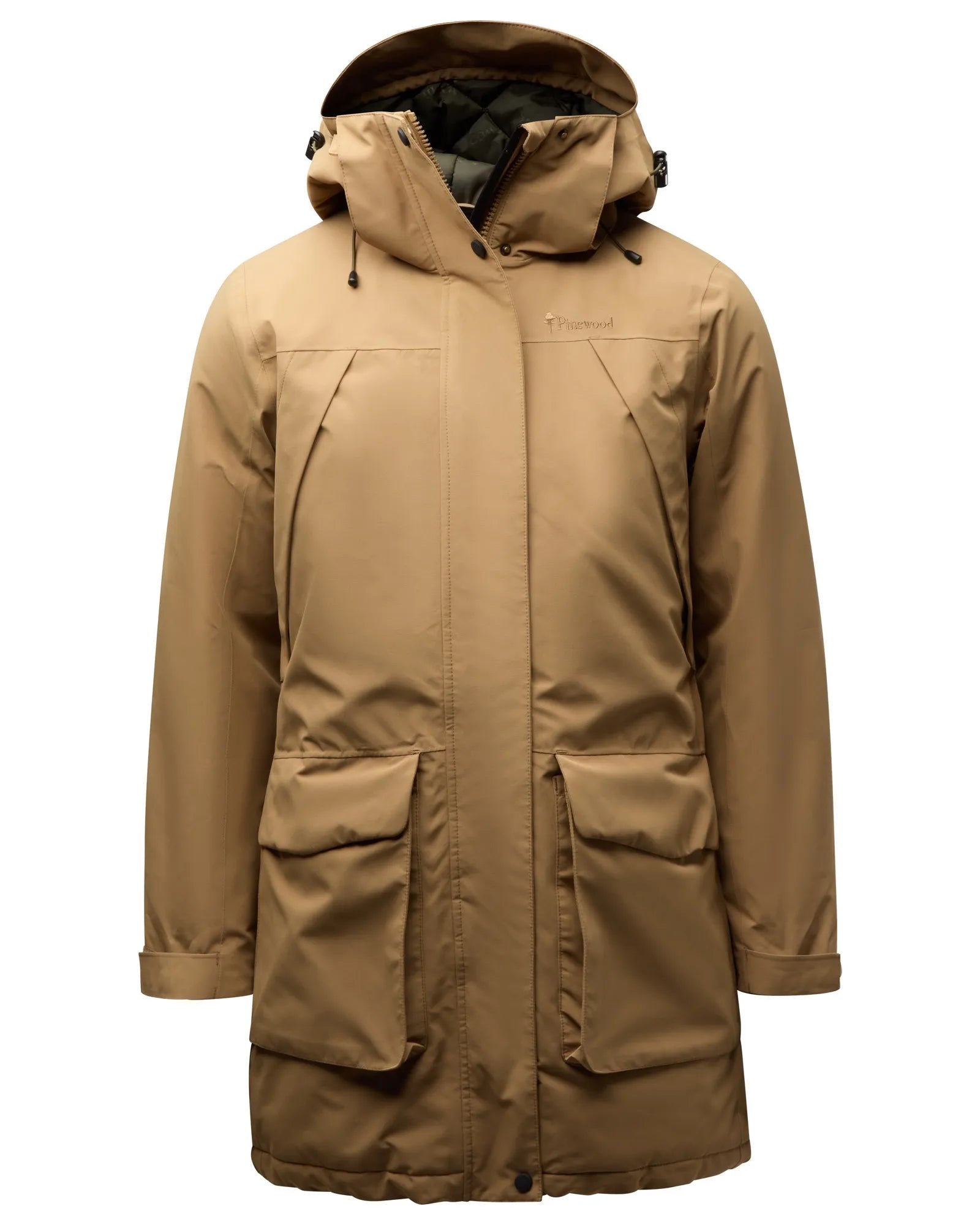 Pinewood® Wilda Padded Parka W's – D.Sandstone (277) – 3381
