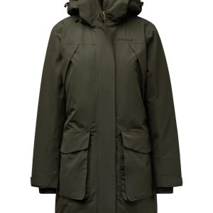 Pinewood® Wilda Padded Parka W's – Moss Green (135) – 3381