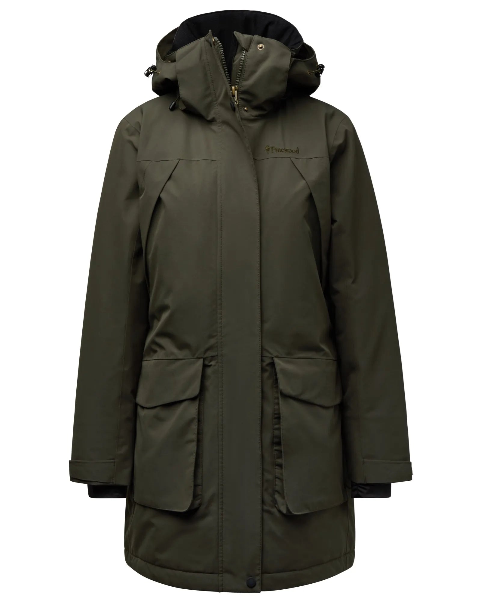 Pinewood® Wilda Padded Parka W's – Moss Green (135) – 3381