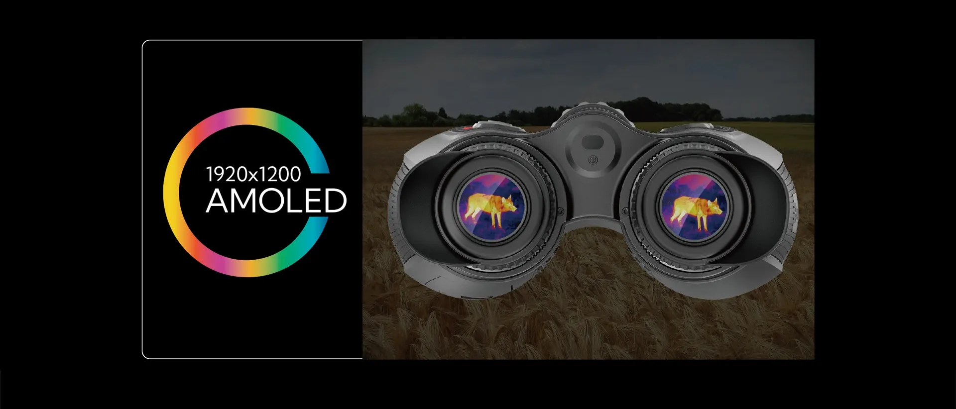 QUEST AMOLED kijelző – gyári szemléltetés