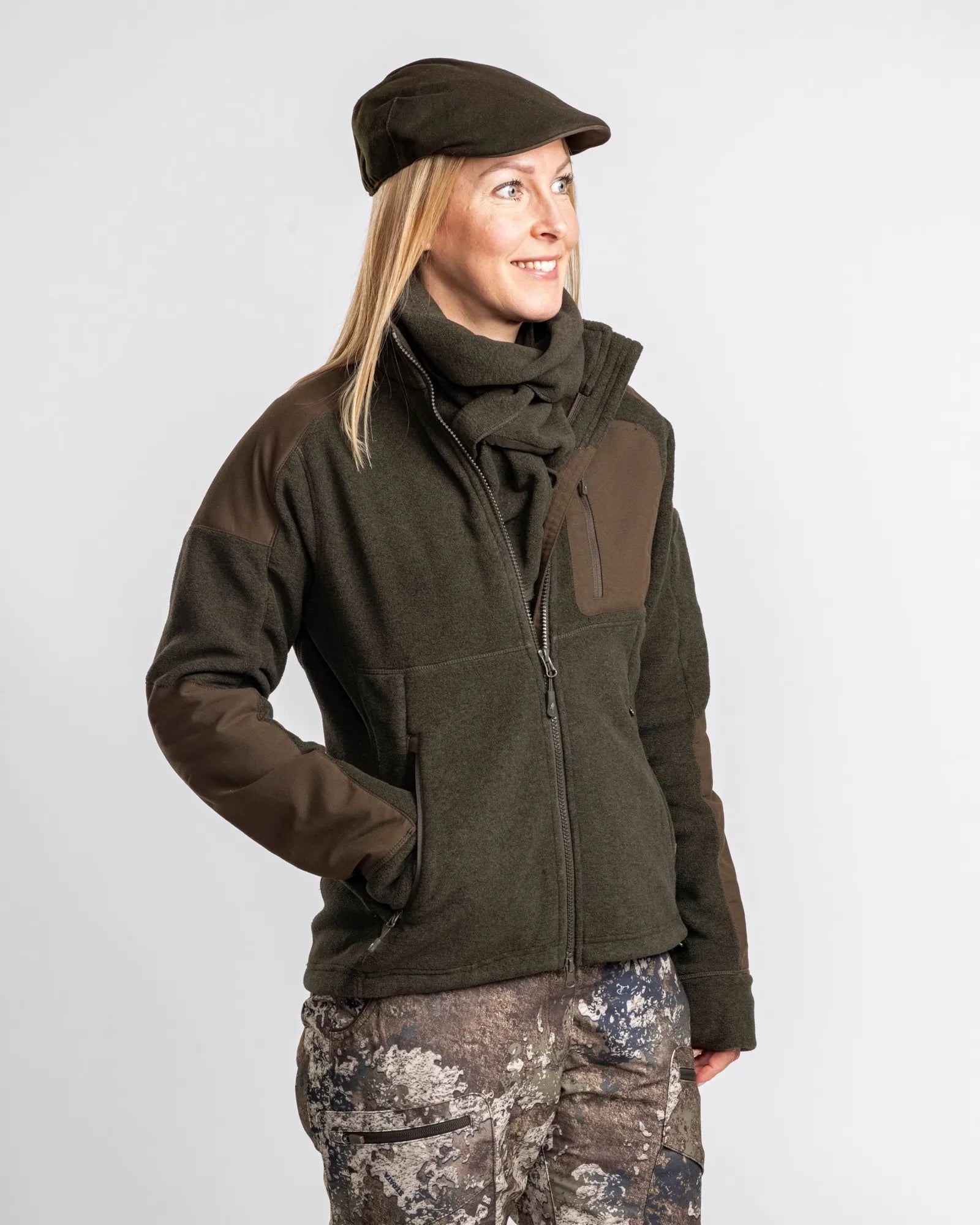 Småland Forest Fleece Jacket W's – H.Green (114) – 3894