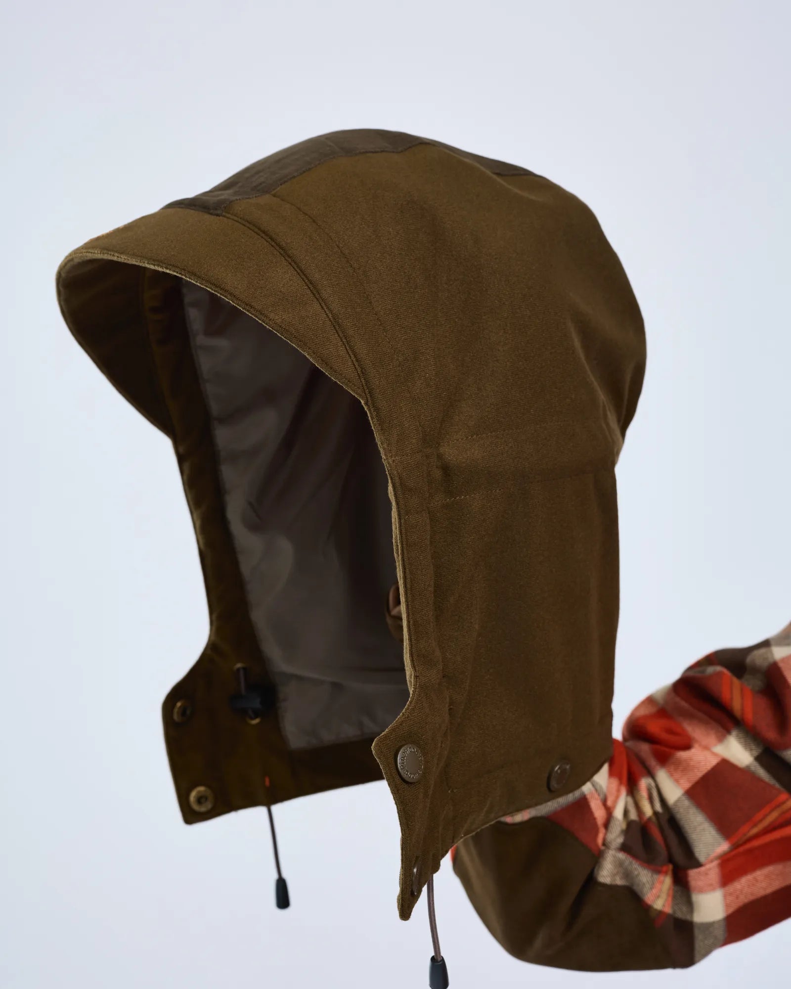 Småland Forest Padded Hood – Suede Brown (241) – 1194