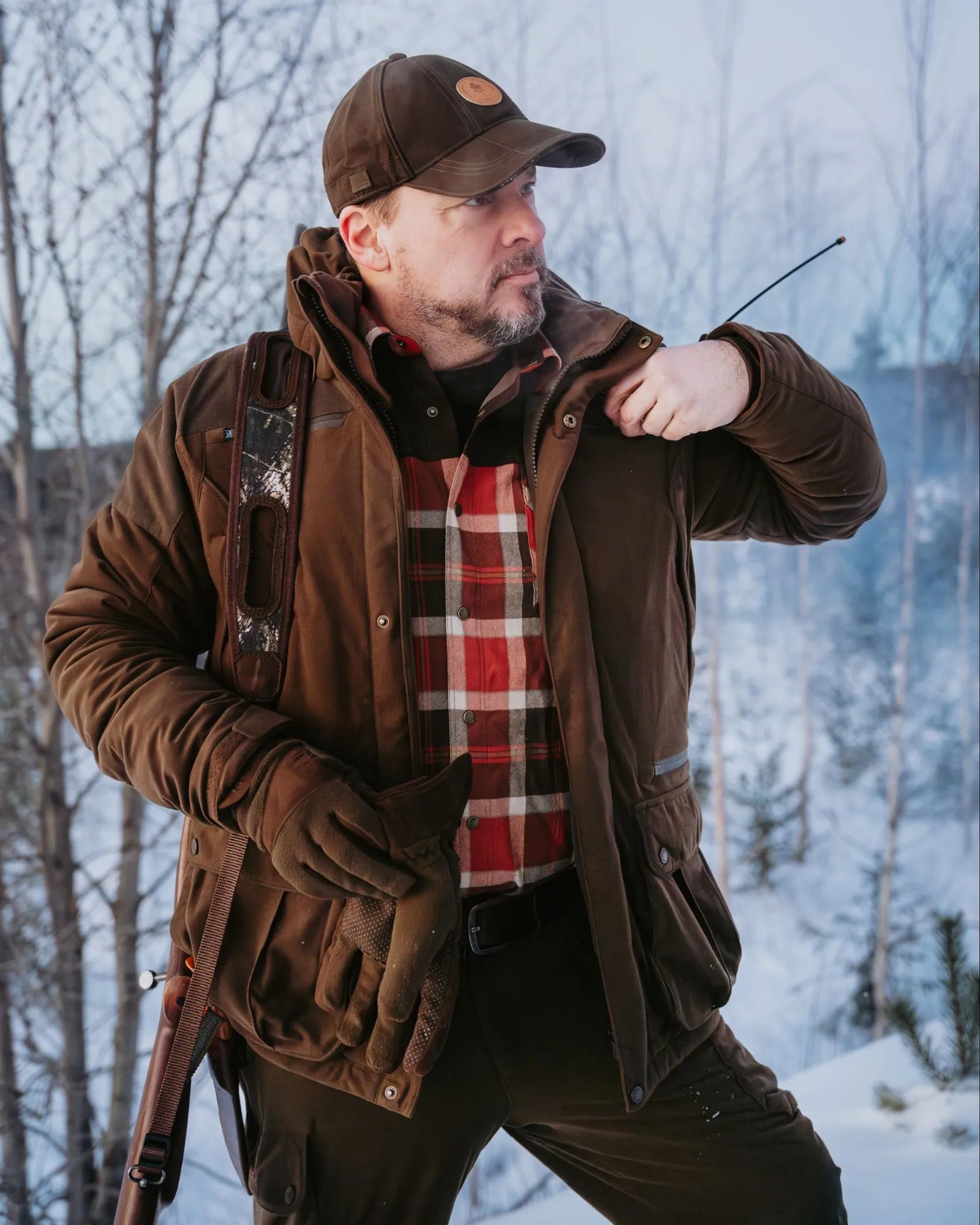 Småland Forest Padded Jacket M's – Suede Brown (241) – 5980