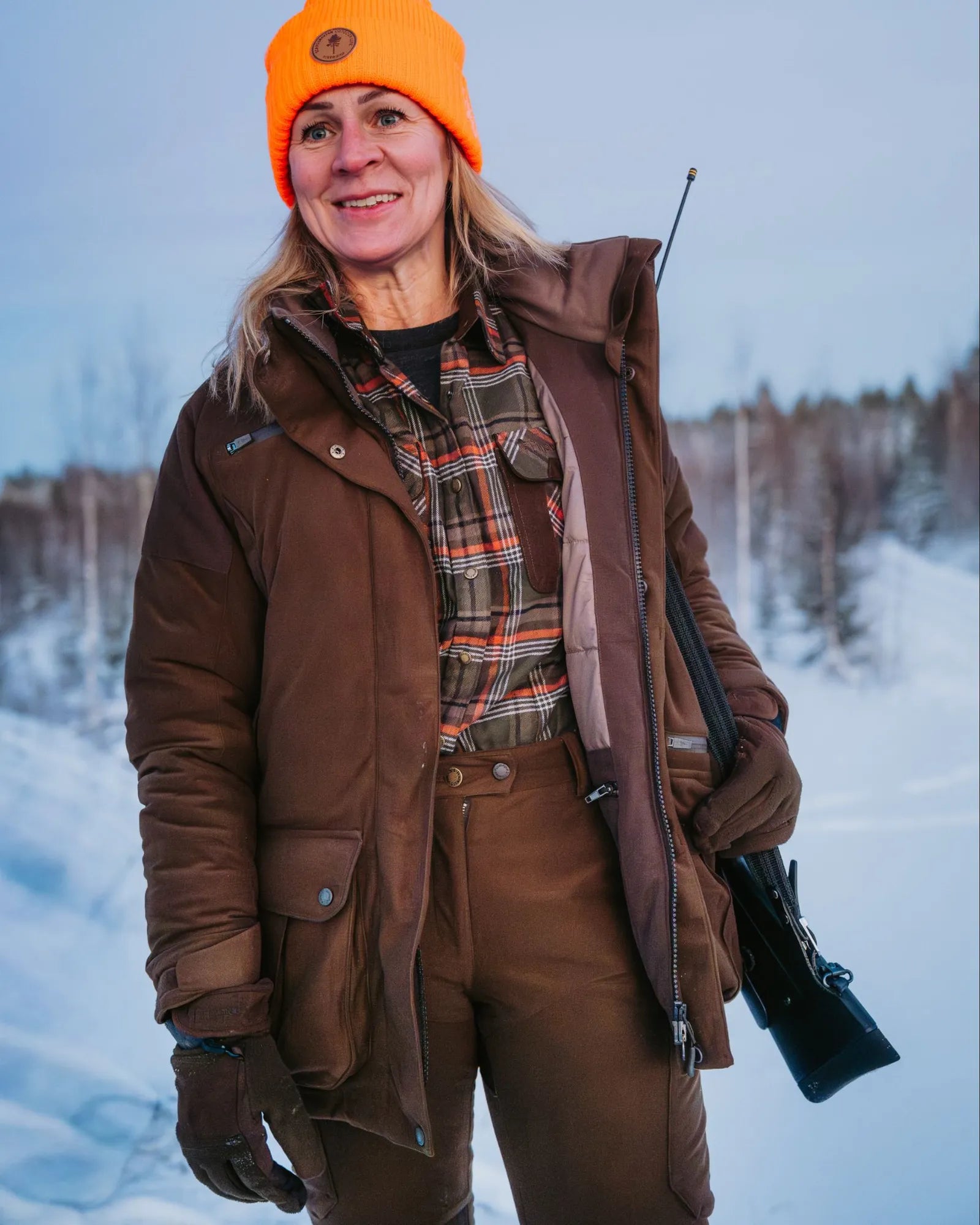 Småland Forest Padded Jacket W's – Suede Brown (241) – 3980