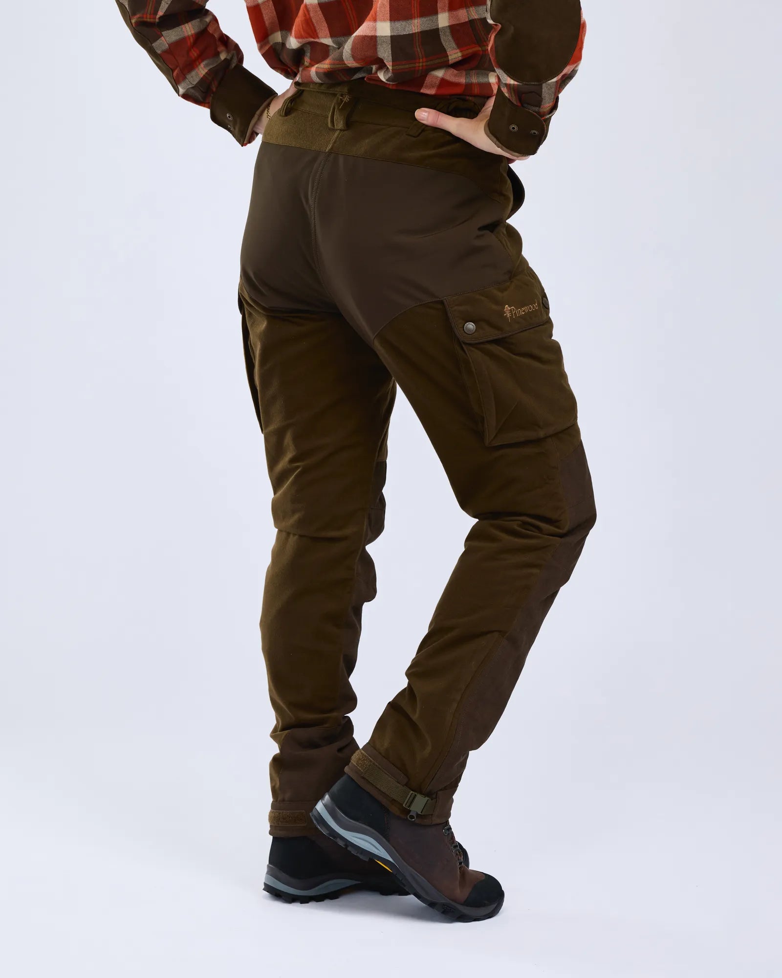 Småland Forest Padded Trousers W's – Suede Brown (241) – 3981
