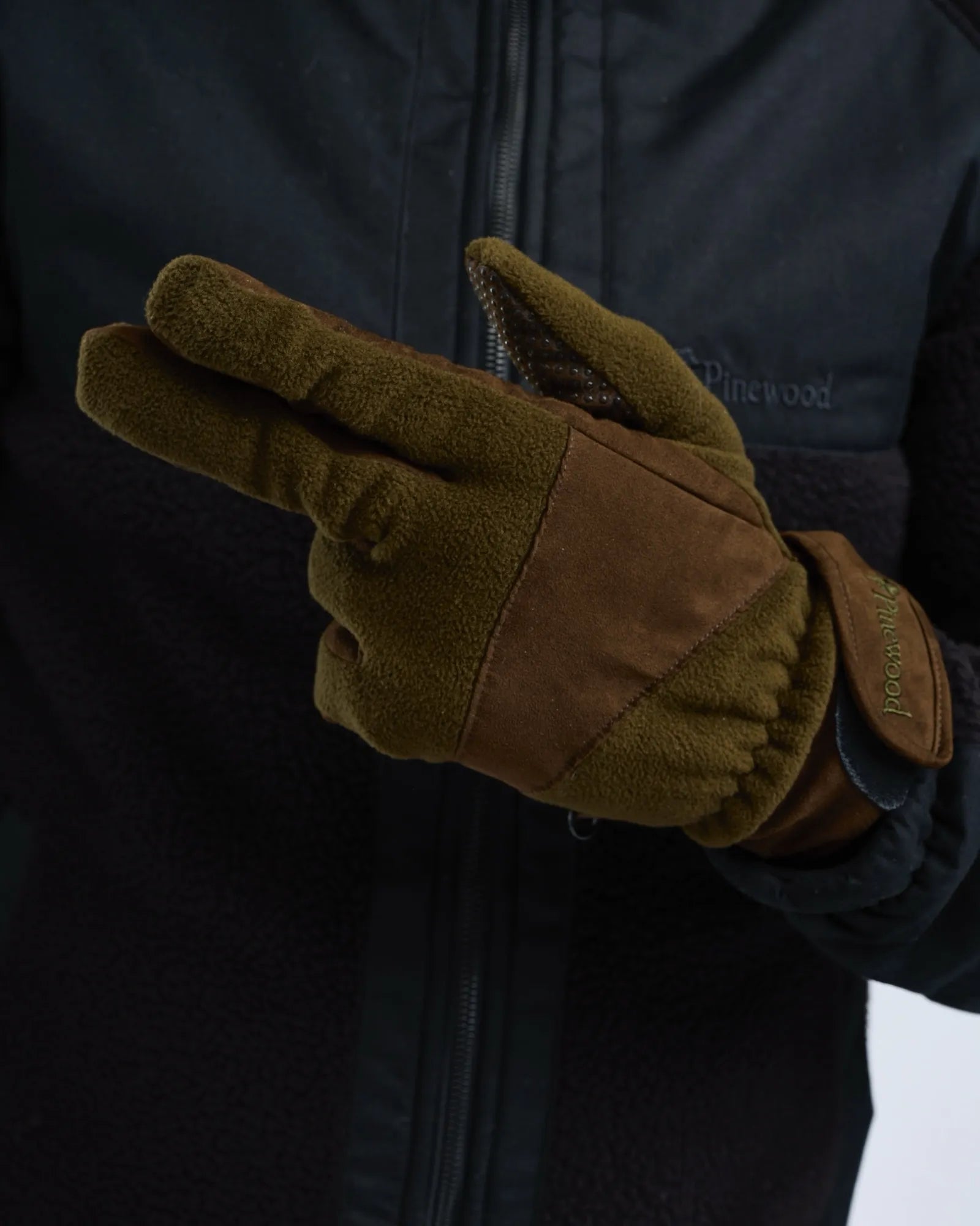 Småland Hunters Extreme Fleece Glove – H.Brown/Suede Brown (242) – 1148