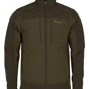 Småland Stretch Shell Jacket M's – D.Olive/Suede Brown (186) – 5717