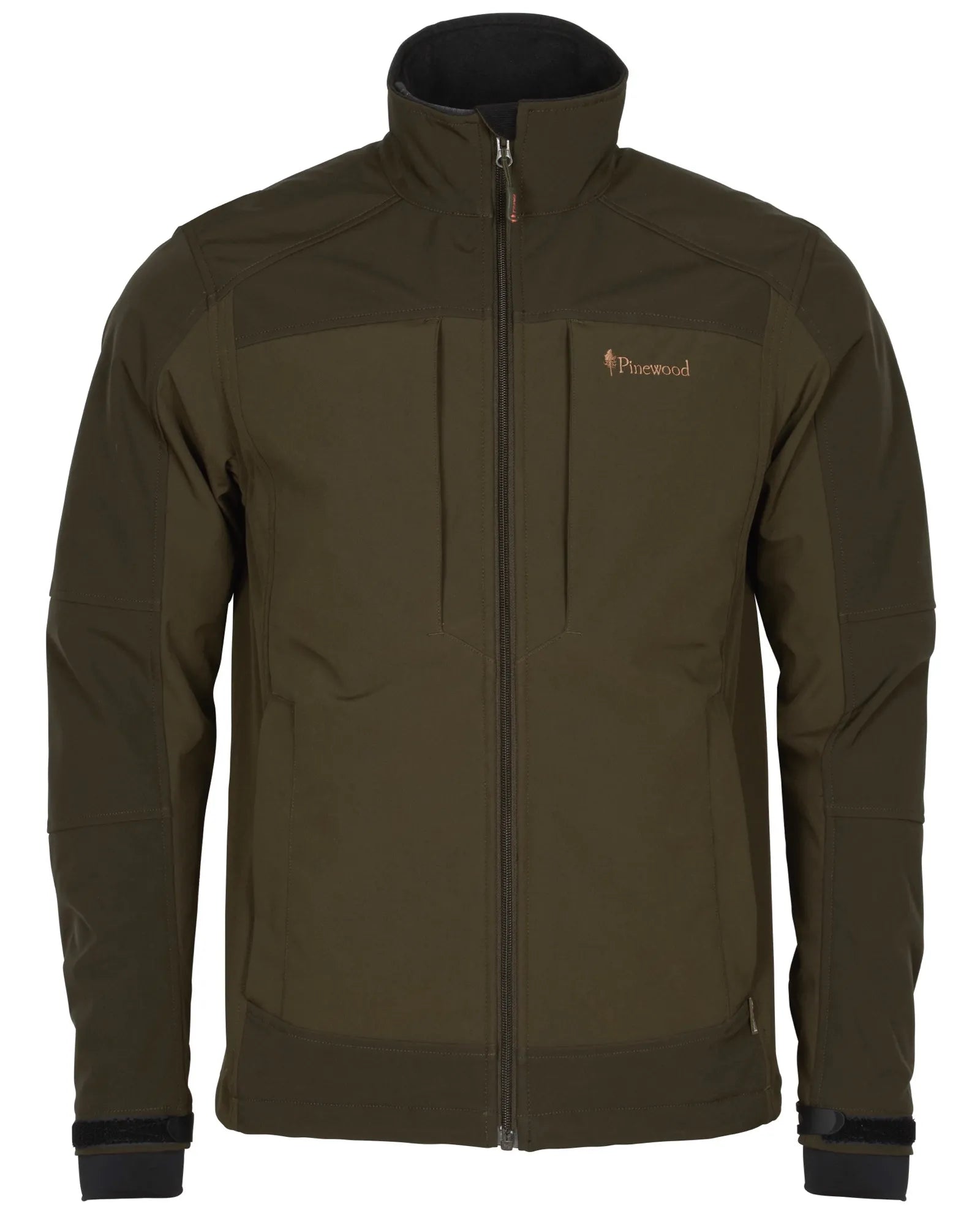 Småland Stretch Shell Jacket M's – D.Olive/Suede Brown (186) – 5717