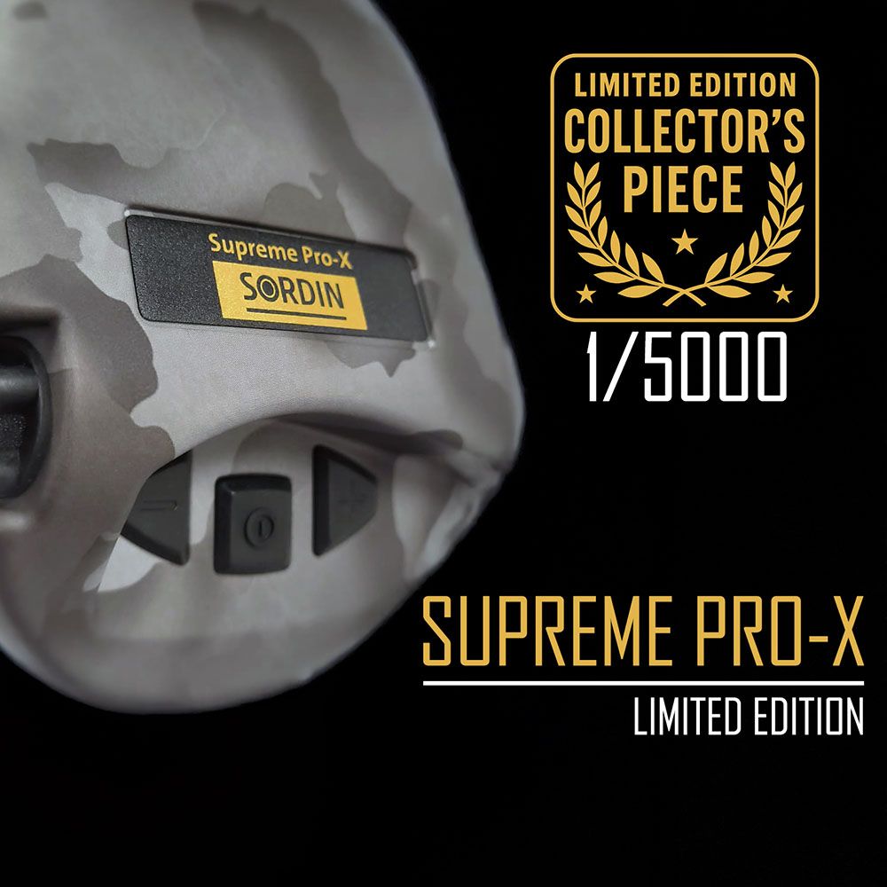 Sordin Supreme Pro-X LED Night Camo Limited aktív hallásvédő – részletkép 2
