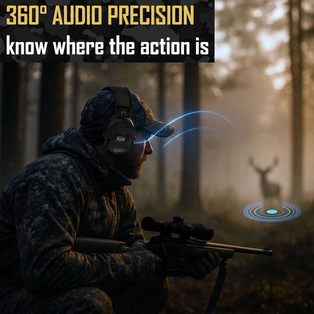 Sordin Supreme Pro-X LED Night Camo Limited aktív hallásvédő – részletkép 3