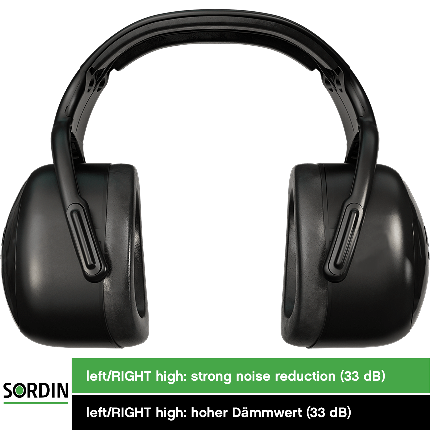 Sordin left-RIGHT High passzív hallásvédő – termékfotó 2