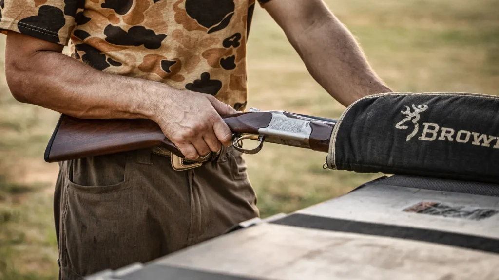 Browning Citori 825 kisöbű sorozat – gyártói hangulatfotó.