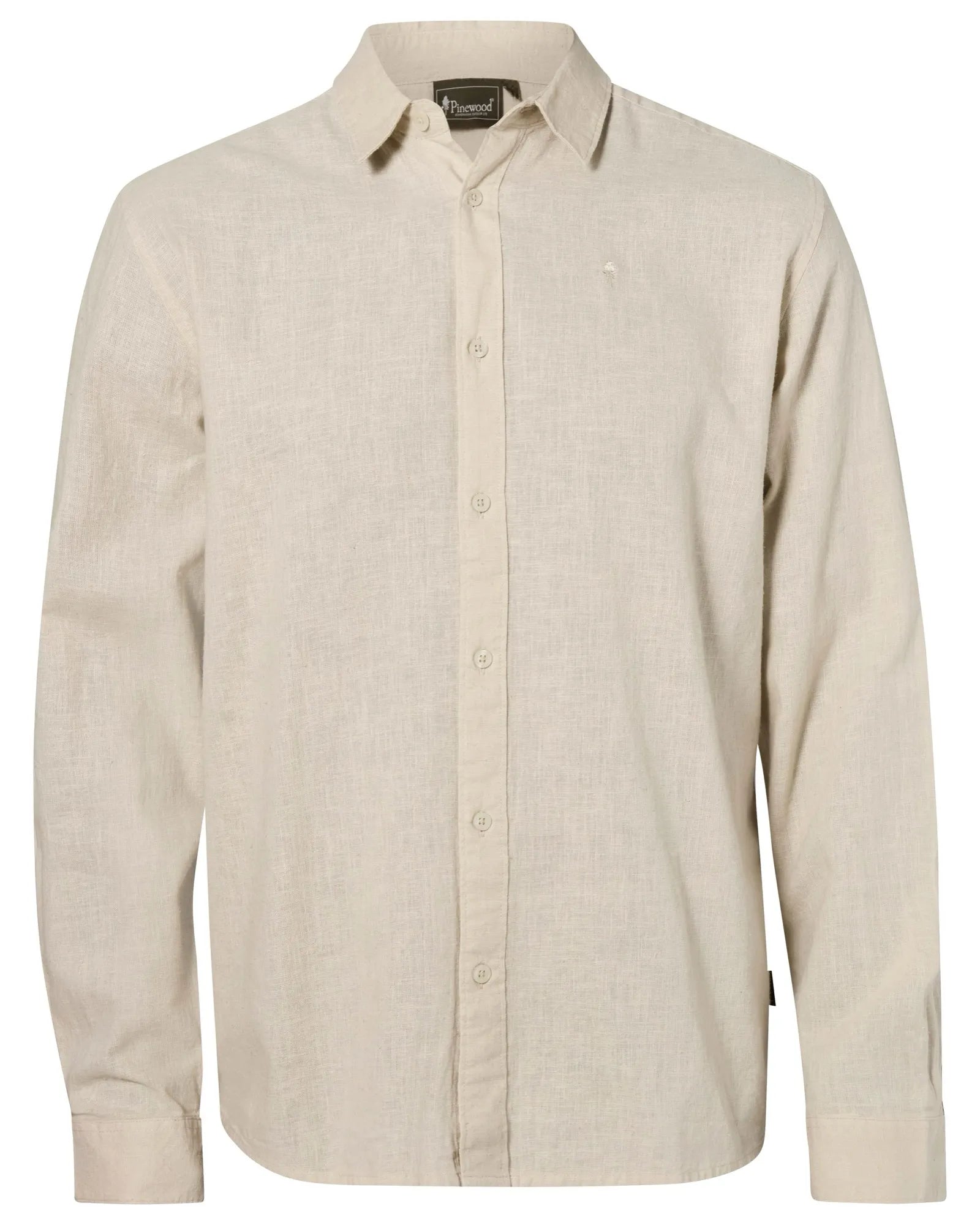 Värnamo InsectSafe Hemp mix L/S Shirt M's – Linen Beige (616) – 5372