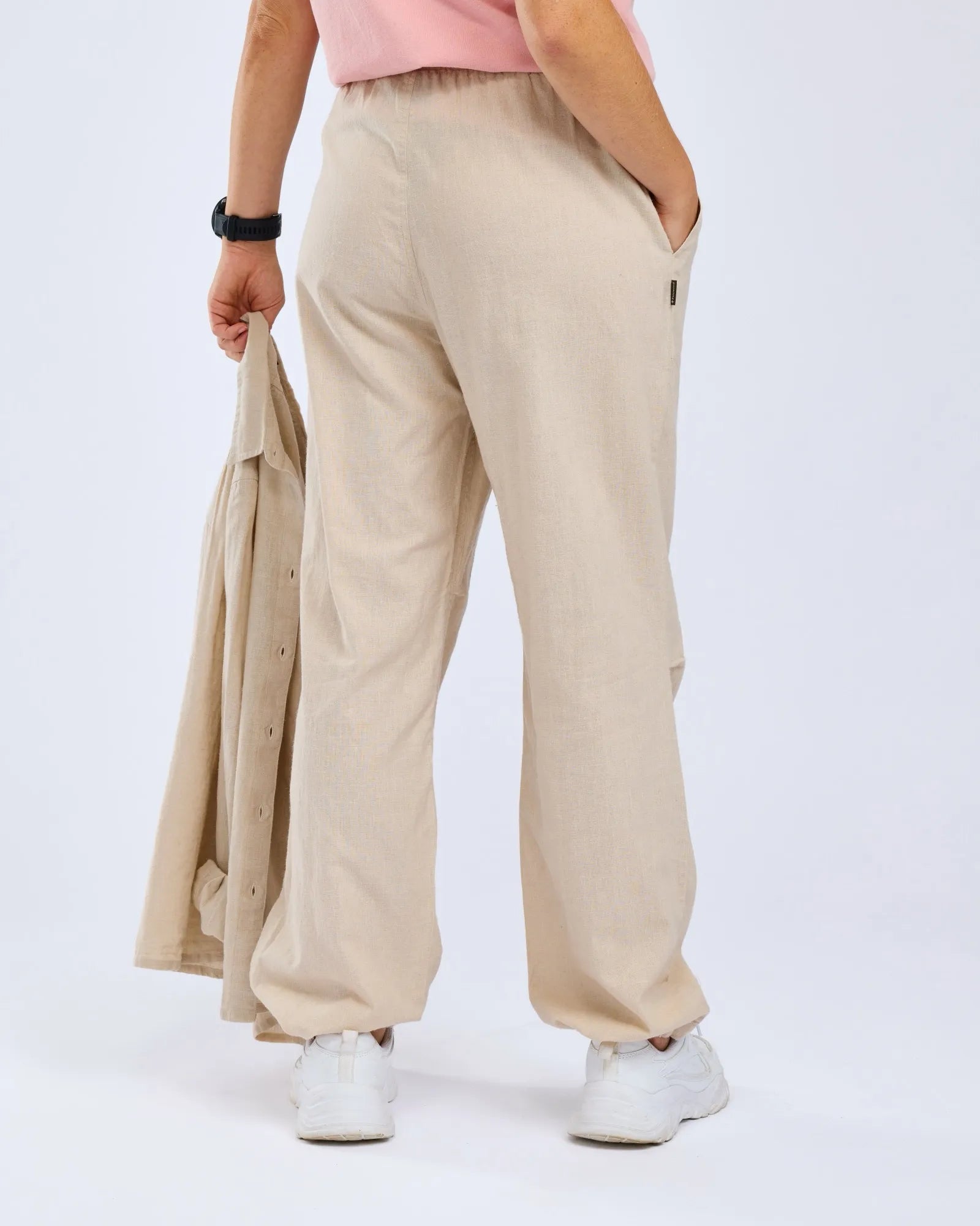 Värnamo InsectSafe Hemp mix Trousers W's – Linen Beige (616) – 3374