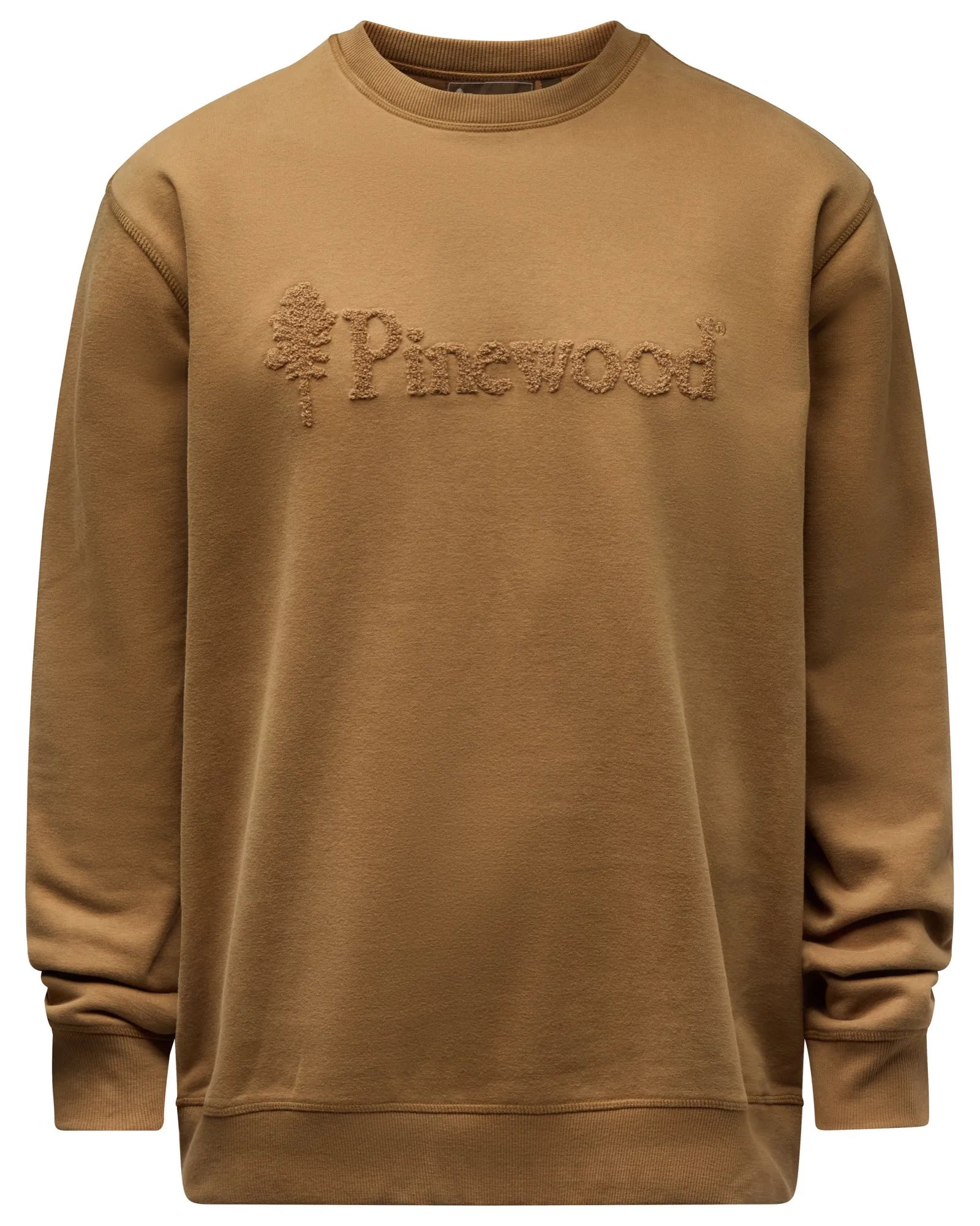 Värnamo PW Logo Sweater – D.Sandstone (277) – 5468